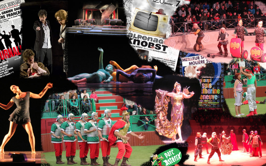 Live shows Spectacles vivants Olivier Bernard